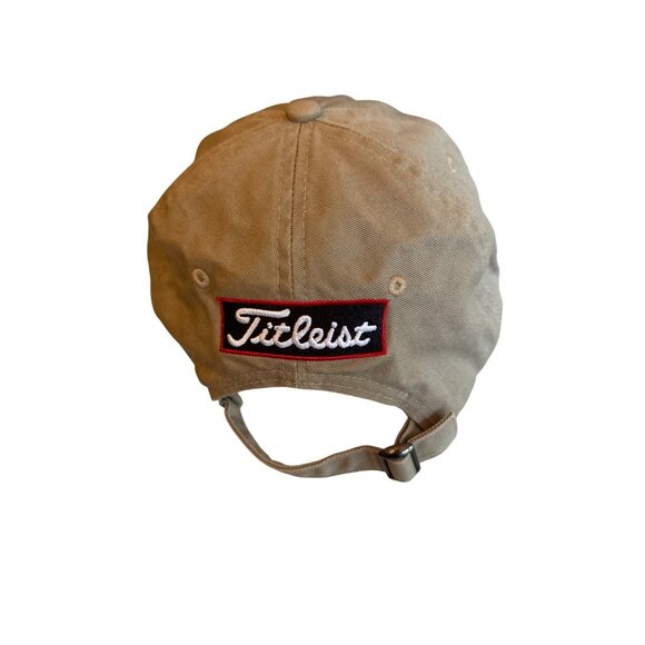 Titleist Disney Mickey Mouse Golf Cap Beige Cotton Adjustable - Picture 4 of 6